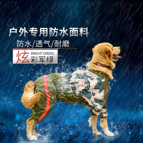 Waterproof Overalls Clothing For Large Dog