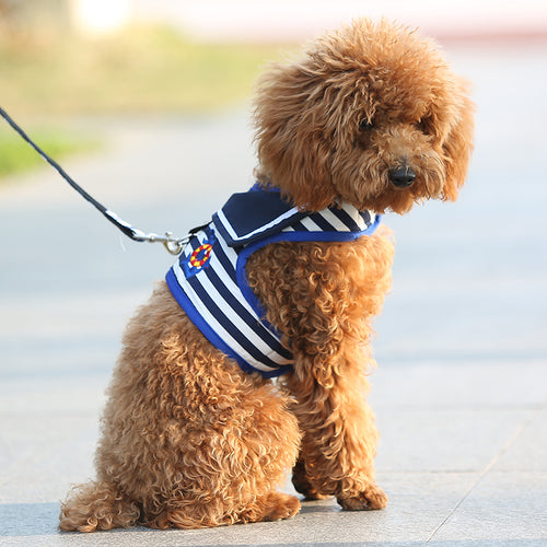 Good Breathability Navy Style Pet Dog
