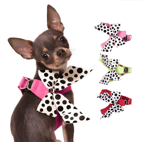 Big Bows Comfort Dog Harness Side Pet Harness Pet Dog